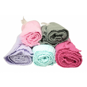 Cotton Muslin Swaddle Mesh Blanket Baby