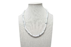 6 mm Howlite Semi Precious with clasp