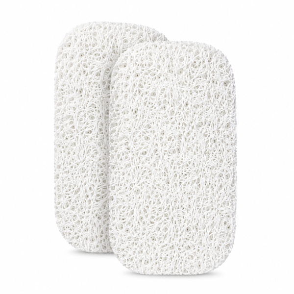 Soap saver mat for keeping handmade soap bars dry between uses