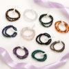 Zodiac Bracelet Sets collection with semi-precious stone stretch bracelets in 6 mm and 8 mm sizes