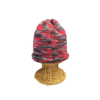 Red and Grey WS Knitted Hat Knitted Hats