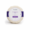 Rose handmade conditioner bar wrapped with purple label